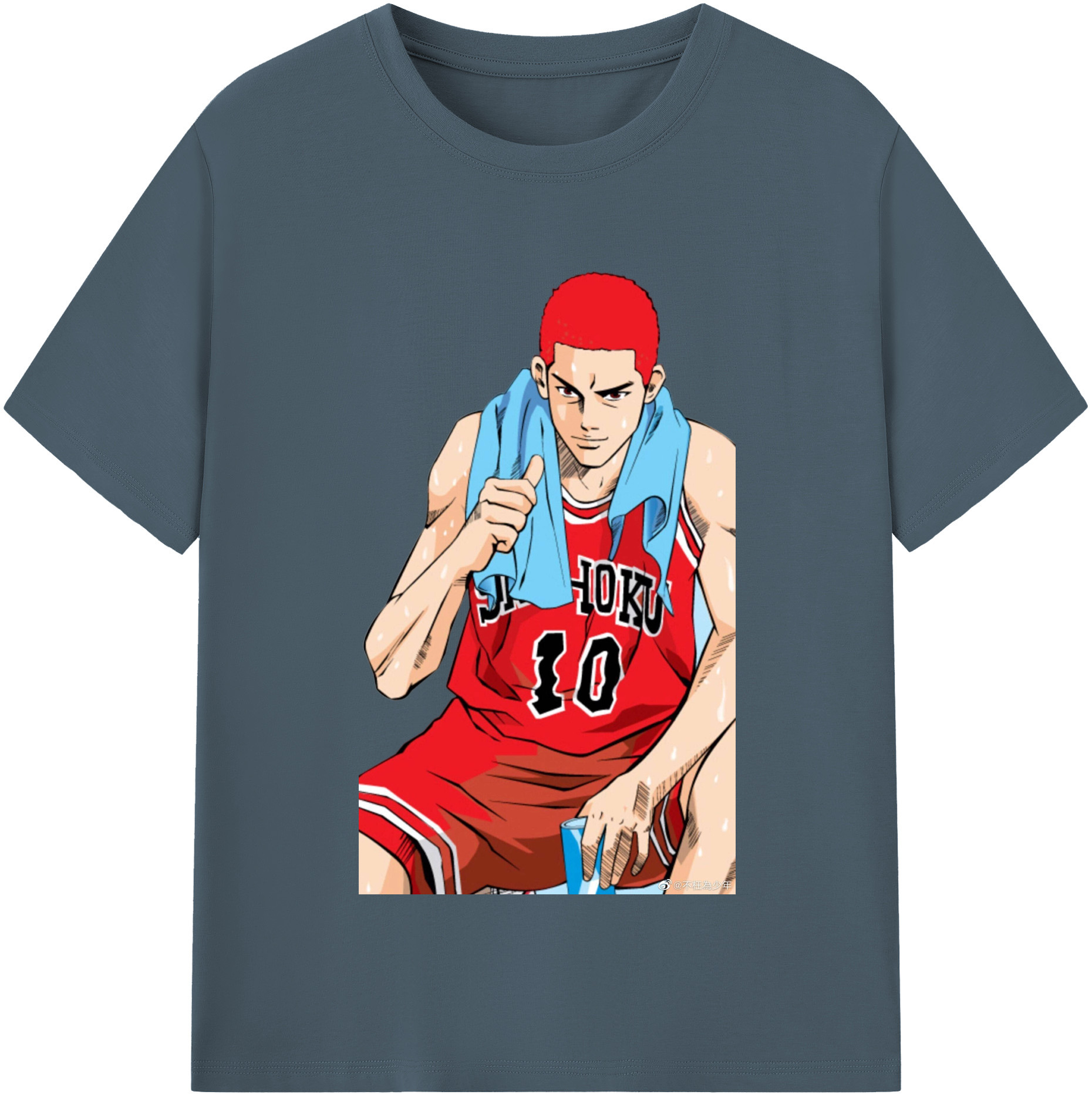 （画像用） SLAM DUNK／スラムダンク 綿100％半袖Tシャツ（フロントプリント）